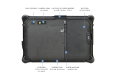 SANTIANNE Tablette Durabook R8 AV16 Tablette tactile étanche eau et poussière IP66 - Incassable - MIL-STD 810H - MIL-STD-461G - Durabook R8