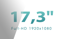 SANTIANNE - CLEVO W671RZQ1 - Ecran de très haute qualité zéro pixel défectueux
