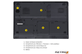 SANTIANNE Clevo P170SMA Ordinateur portable Clevo P170SMA sans OS