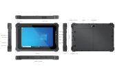 SANTIANNE Tablet KX-8D Tablette incassable, antichoc, étanche, écran tactile, très grande autonomie, durcie, militarisée IP65  - KX-8J