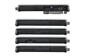 SANTIANNE Toughbook FZ55-MK1 FHD PC portable durci IP53 Toughbook 55 (FZ55) 14.0" - Vues de droite et de gauche (baie média modulaire)