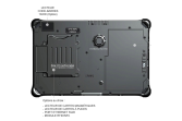 SANTIANNE Tablette Durabook R11 ST Tablette tactile étanche eau et poussière IP66 - Incassable - MIL-STD 810H - MIL-STD-461G - Durabook R11