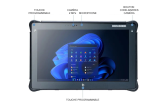 SANTIANNE Tablette Durabook R11 ST Tablette tactile étanche eau et poussière IP66 - Incassable - MIL-STD 810H - MIL-STD-461G - Durabook R11
