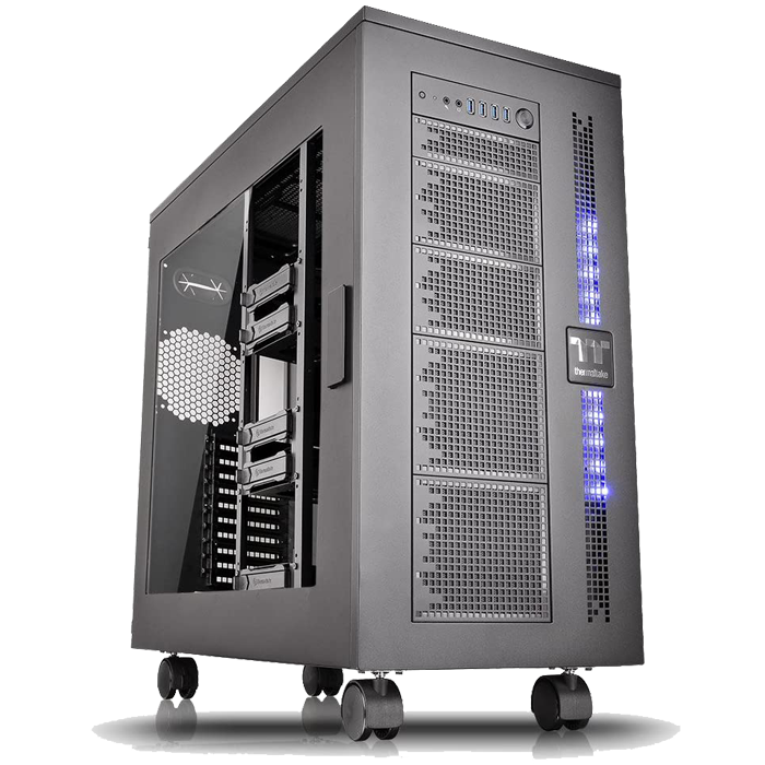 SANTIANNE Forensic 790 PC fixe, PC industriel, ordinateur compatible Ubuntu, Debian, Fedora, Mint, Windows - Boîtier Forensic